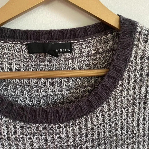 Kaisely Gray Side Zipper Sweater - Picture 7 of 11